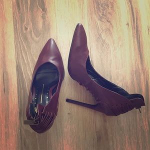 Nice Burgundy Beautiful Heels